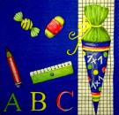 009 School - 3-ply (blue) - ti-flair